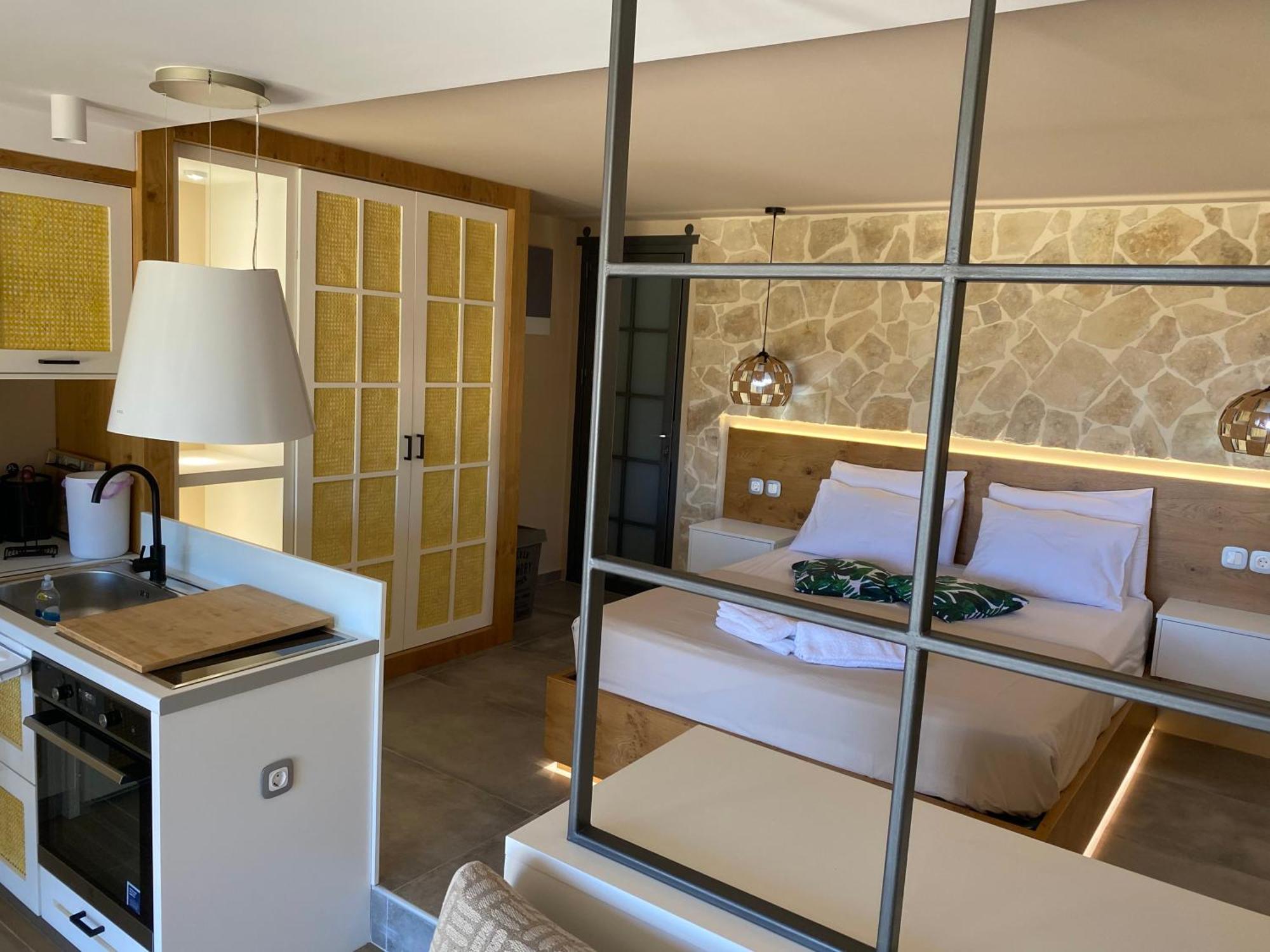 Apartamento Papaduke House Kalyves Habitación foto